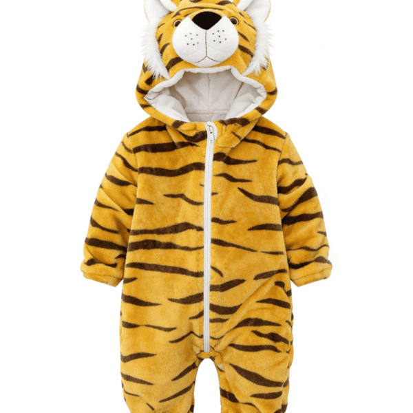 Déguisement combinaison animaux tigre, petit garçon, tigré, pyjama hiver facile a enfiler, enfant, anniversaire déguisé, costume, taille 2,3,4,5,6ans, fête costumée, thème garçon, idée cadeau, enfant déguisé, carnaval, fête école, Noel, rêves, imagination, aventure